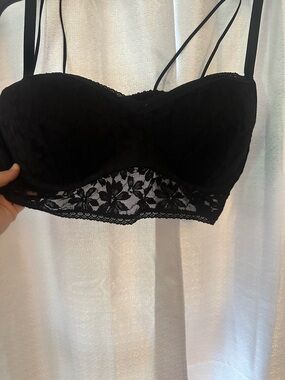 Victoria's Secret Black Lace Bralette